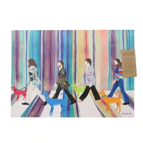 ART CANVAS ABBEY ROAD 50x70