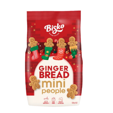 GINGERBREAD MINI PEOPLE - CHRISTMAS 100g