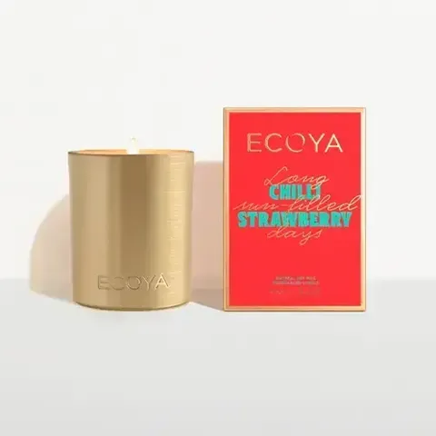 ECOYA CHILLI STRAWBERRY GOLDIE CANDLE