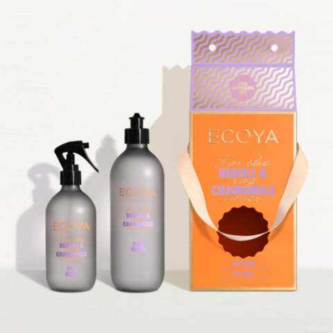 ECOYA NEROLI & CHAMOMILE DOG GROOMING SET