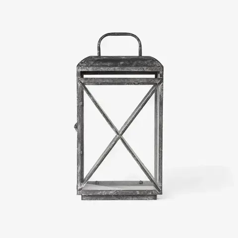 JARDIN LANTERN AGED GREY LARGE