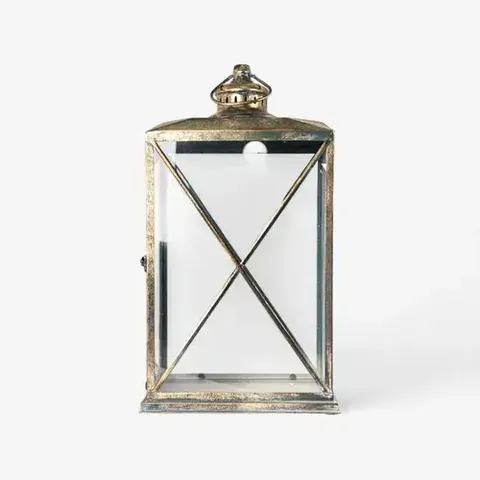 CALYPSO LANTERN AGED GOLD LARGE