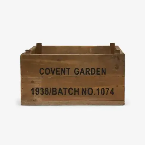 CONVENT GARDEN WOODEN CRATE MEDIUM