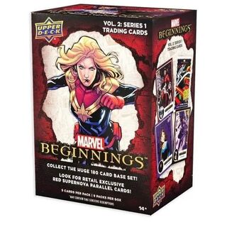 Marvel Packs and Boxes