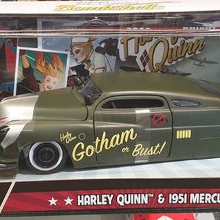 Jada DC Bombshells Harley Quinn & 1951 Mercury
