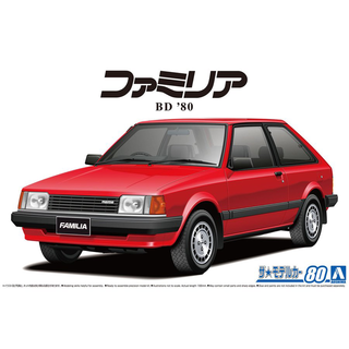 1980 Mazda 323 Familia Hatchback Roadcar 1/24 Kitset Aoshima