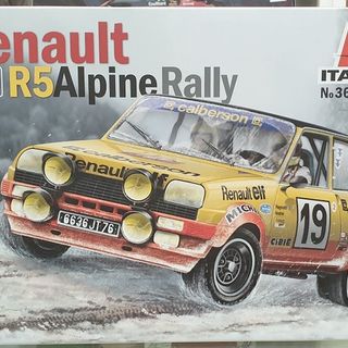 Renault R5 Alpine Rally  1/24 Kitset Italeri