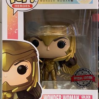 Funko Pop Vinyl #330 WW84 - Wonder Woman Golden Armor (special edition)