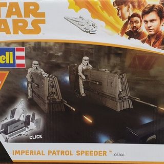 Star Wars Solo , Imperial Patrol Speeder Kitset Revell Light & Sound