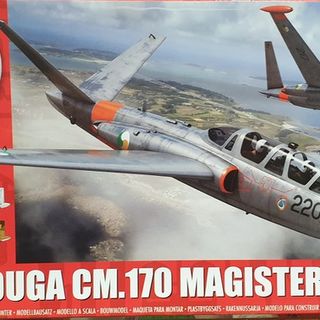 Fouga CM.170 Magister Fighter Plane Kitset 1/72 Airfix