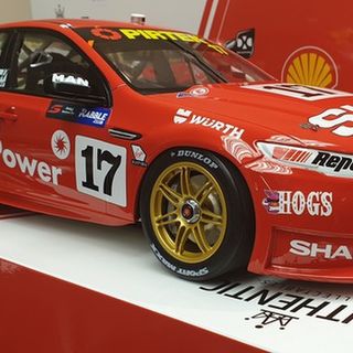 Ford Falcon FGX V8 Supercar 2018 Sandown McLaughlin & Premet Shell Racing 1/12