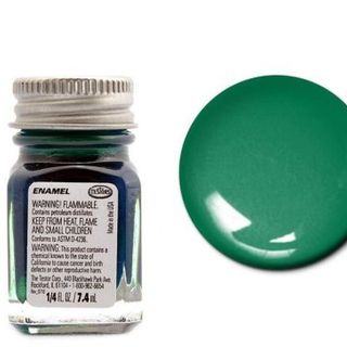 Testors Enamel: Green Metal Flake 1530