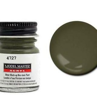 Testors Model Master Acryl: Green Drab 4727