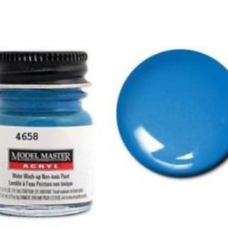 Testors Model Master Acryl: Transparent Clear Blue 4658