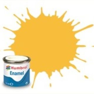 Humbrol #7 Light Buff Gloss - 14ml Enamel Paint