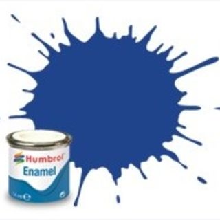 Humbrol #25 Blue Matt - 14ml Enamel Paint