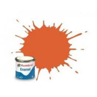 Humbrol #82 Orange Lining Matt - 14ml Enamel Paint