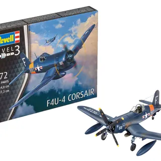 F4U-4 Corsair Fighter Plane Kitset 1/72 Revell