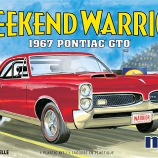 1967 Pontiac GTO Drag Weekend Warrior Kitset MPC 1/25 with engine