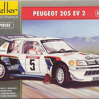 Peugeot 205 T16 E2 Tour De Corse Rally Kitset Heller 1/24