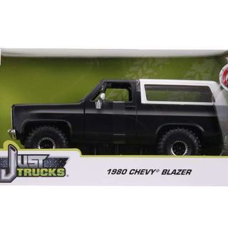 1980 Chevrolet K5 Blazer Primer Black & White Jada Just Trucks 1/24