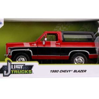 1980 Chevrolet K5 Blazer Red & Black Jada Just Trucks 1/24