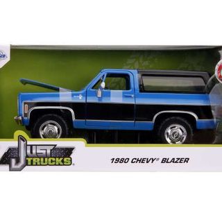 1980 Chevrolet K5 Blazer Blue & Black Jada Just Trucks 1/24