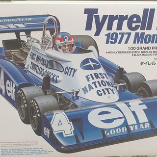 Tyrrell P34 Six Wheeler 1977 Monaco F1 GP Kitset Tamiya 1/20