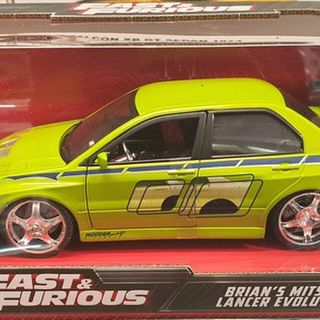 Fast & Furious Brian's Mitsubishi Lancer Evo VII 1/24 Jada