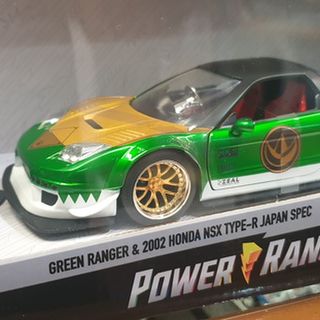 Green Power Ranger & 2002 Honda NSX Type R Japan Spec