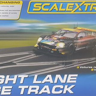 Scalextric Digital Straight Lane Change Track