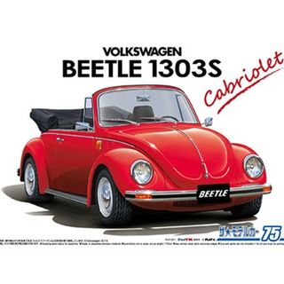 1975 Volkswagen 15ADK Beetle 1303S Cabriolet Kitset Aoshima 1/24
