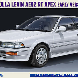 Toyota Corolla Levin EA92GT Apex Early Version Hasegawa 1/24