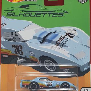 Hot Wheels Silhouettes 1976 Greenwood Chevy Corvette