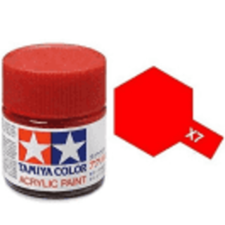 Tamiya Colour Acrylic Paint Mini 10ml - X7 Red