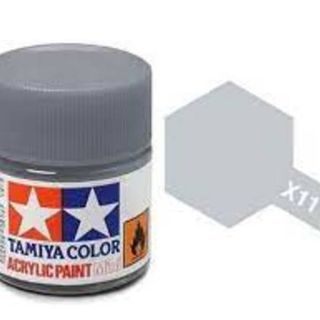 Tamiya Colour Acrylic Paint Mini 10ml - X11 Chrome Silver