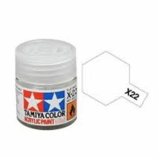 Tamiya Colour Acrylic Paint Mini 10ml - X22 Clear