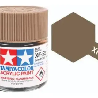 Tamiya Colour Acrylic Paint Mini 10ml - XF52 Flat Earth