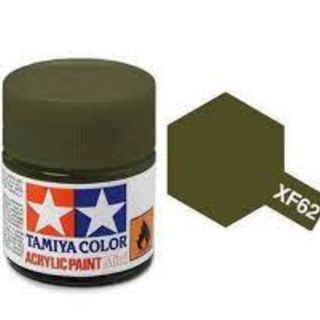 Tamiya Color Acrylic Paint Mini 10ml - XF62 Olive Drab