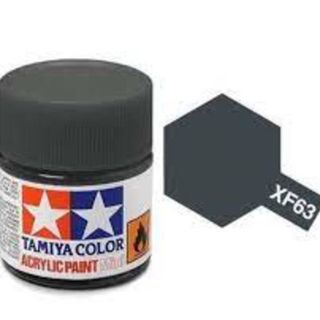 Tamiya Color Acrylic Paint Mini 10ml - XF63 German Grey