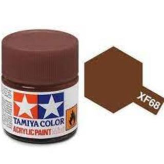 Tamiya Color Acrylic Paint Mini 10ml - XF68 NATO Brown