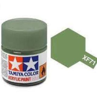 Tamiya Color Acrylic Paint Mini 10ml - XF71 Cockpit Green (IJN)
