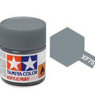 Tamiya Color Acrylic Paint Mini 10ml - XF75 IJN Grey (Kure Arsenal)