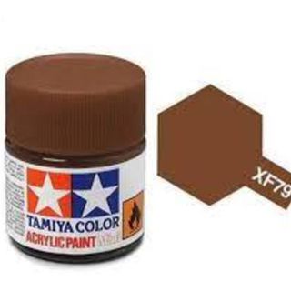Tamiya Color Acrylic Paint Mini 10ml - XF79 Deck Brown Linoleum