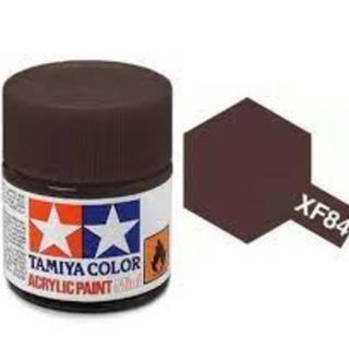 Tamiya Color Acrylic Paint Mini 10ml - XF84 Dark Iron