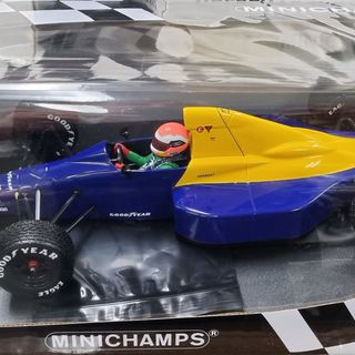 Tyrrell Ford 018 1989 Johnny Herbert Belgian GP F1 1/18 Minichamp