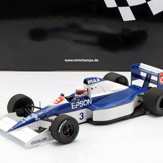 Tyrrell Ford 018 Satoru Nakajima 6th USA GP F1 1990 Minichamps 1/18