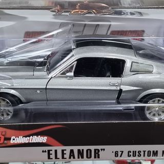 1967 Ford Mustang Eleanor Gone in 60 Seconds Movie Car 1/18 Greenlight