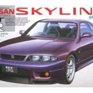Nissan Skyline GT-R R33 V-Spec Kitset Tamiya 1/24