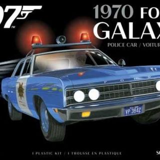 1970 Ford Galaxie Police Car AMT Kitset 1/25